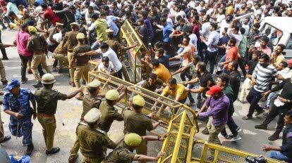 Student protest UPSC